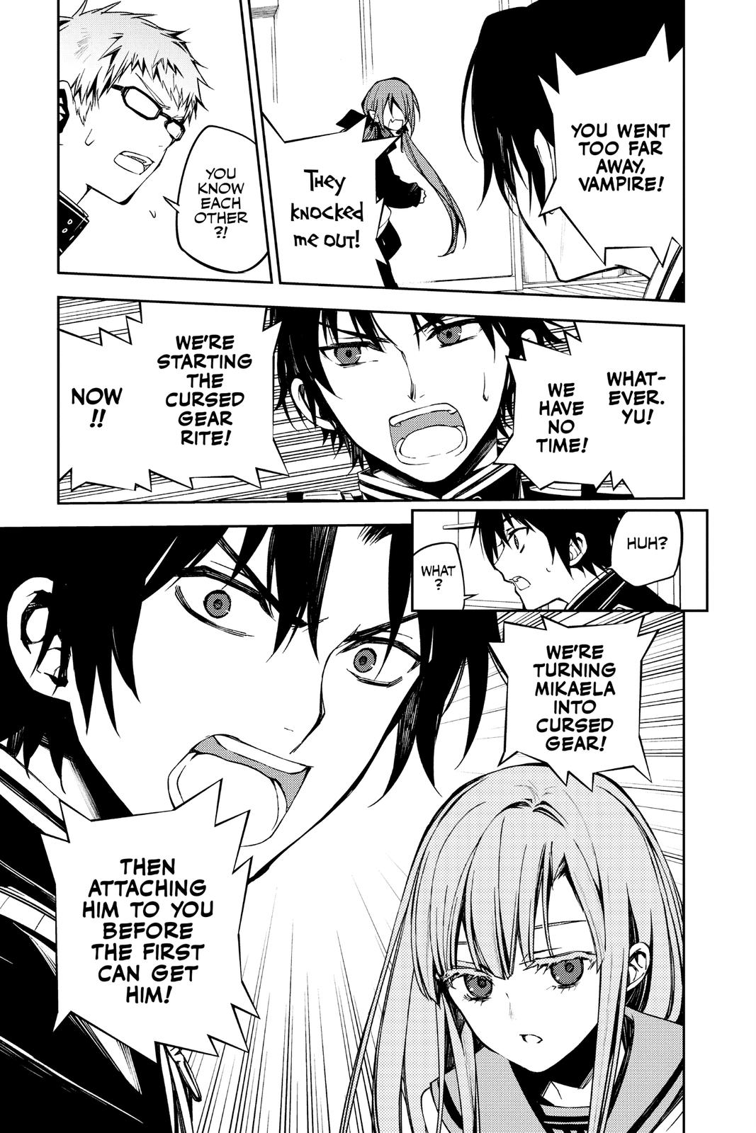 Seraph of the End - Vampire Reign Chapter 98 - Page 37