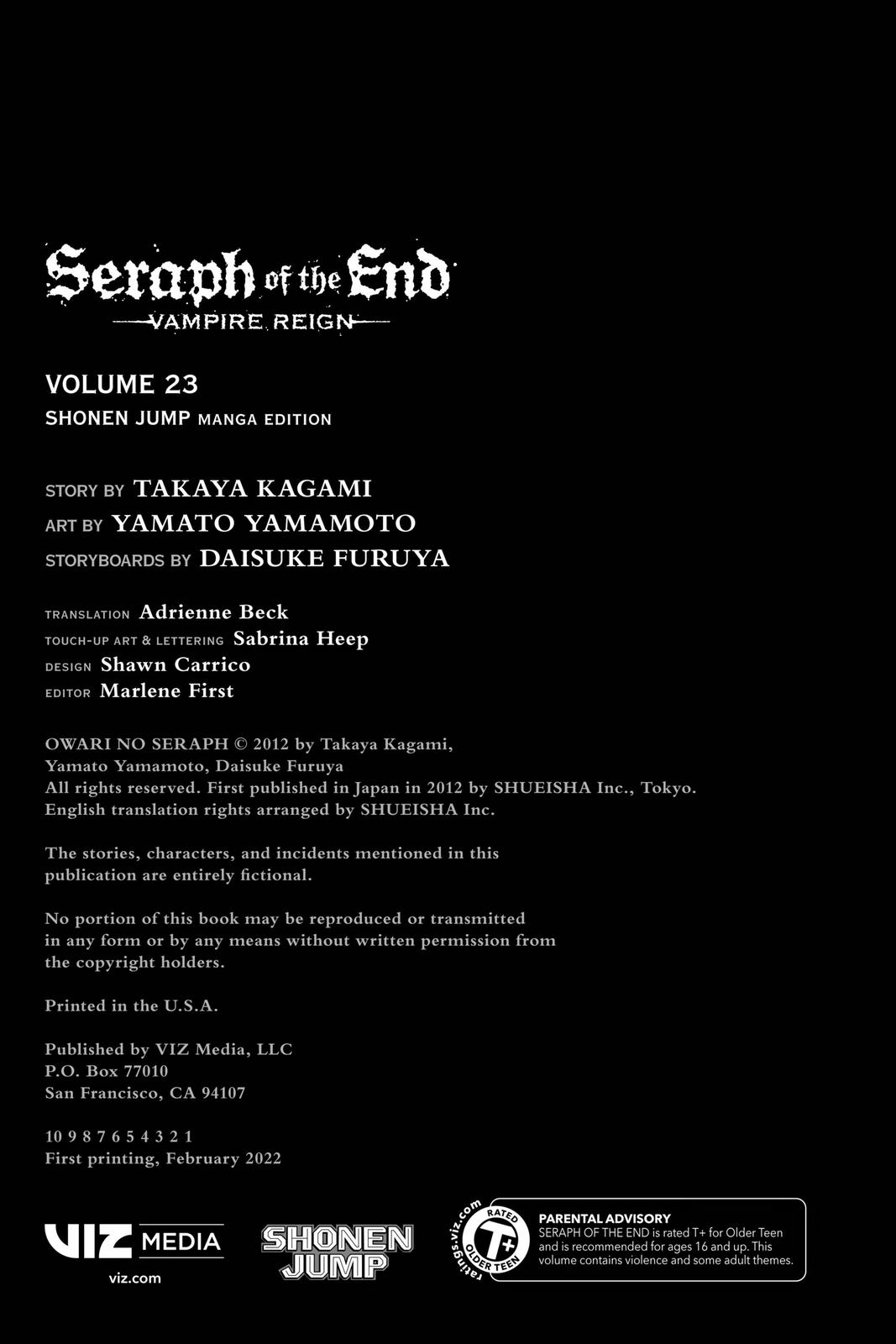 Seraph of the End - Vampire Reign Chapter 98 - Page 45