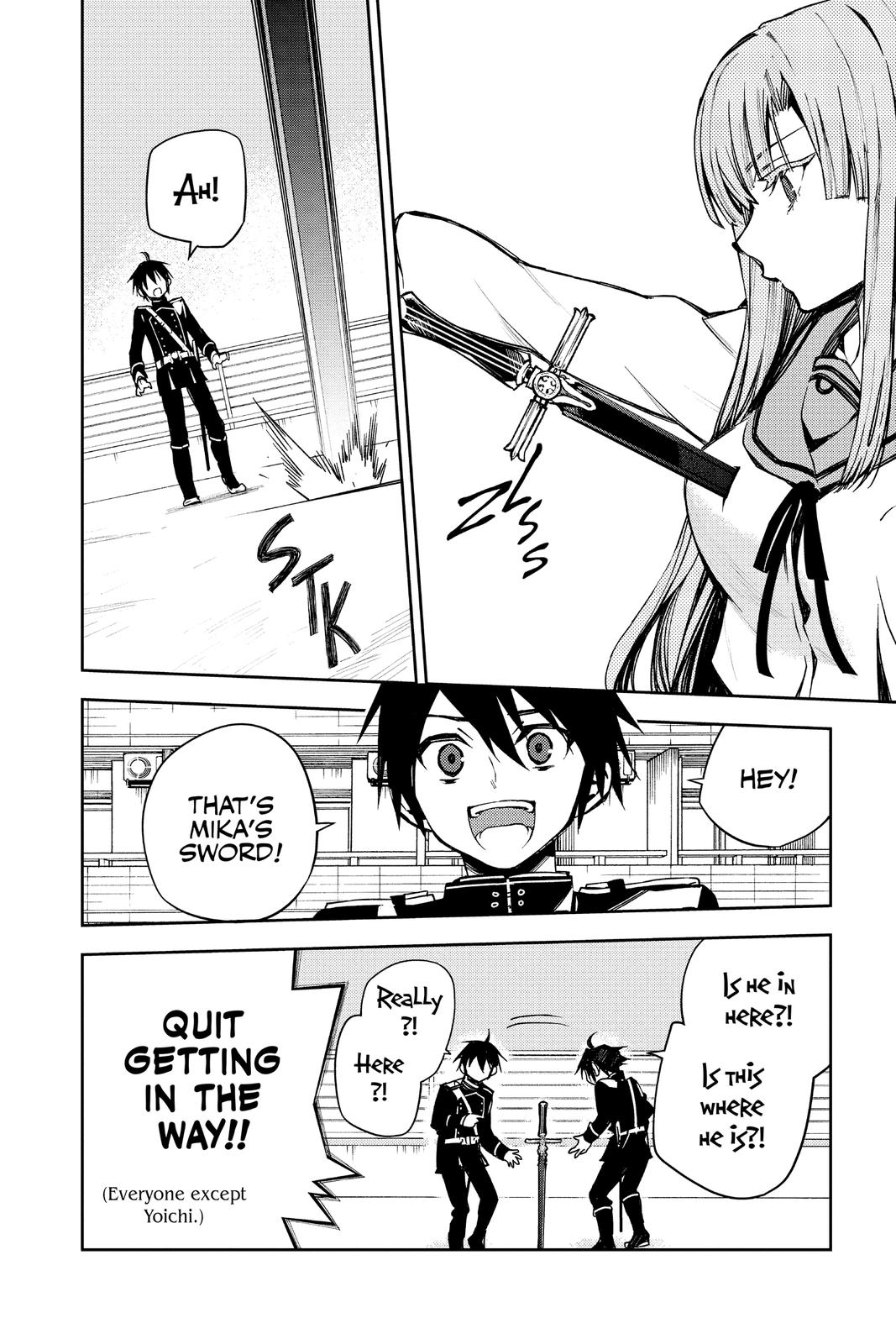 Seraph of the End - Vampire Reign Chapter 100 - Page 14