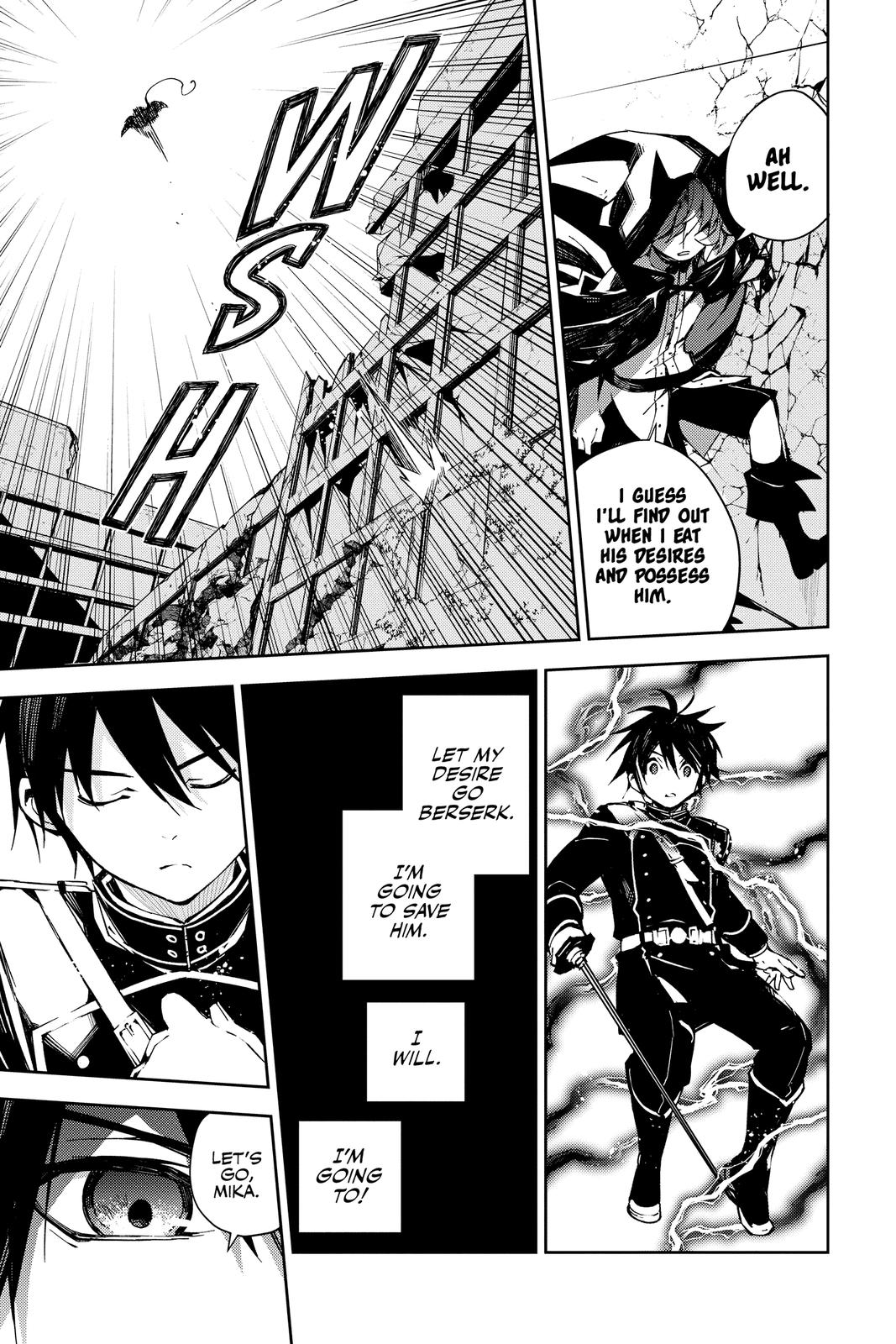 Seraph of the End - Vampire Reign Chapter 104 - Page 3