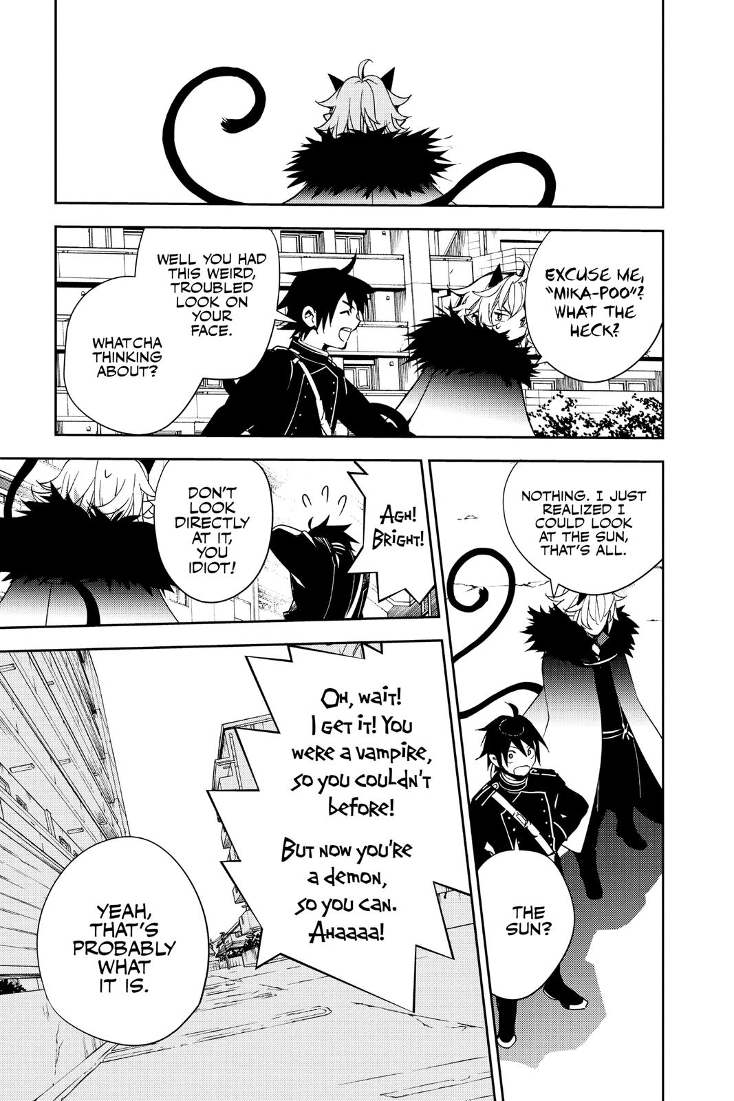Seraph of the End - Vampire Reign Chapter 110 - Page 9