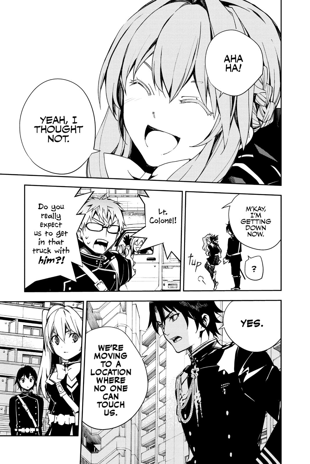 Seraph of the End - Vampire Reign Chapter 110 - Page 34