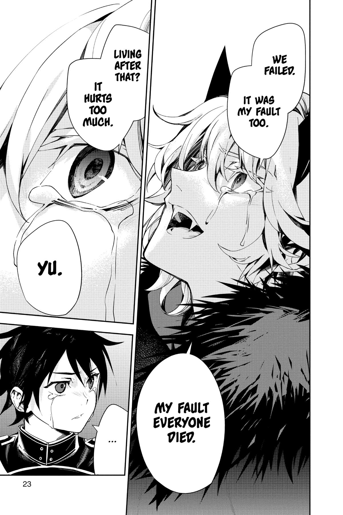 Seraph of the End - Vampire Reign Chapter 115 - Page 22