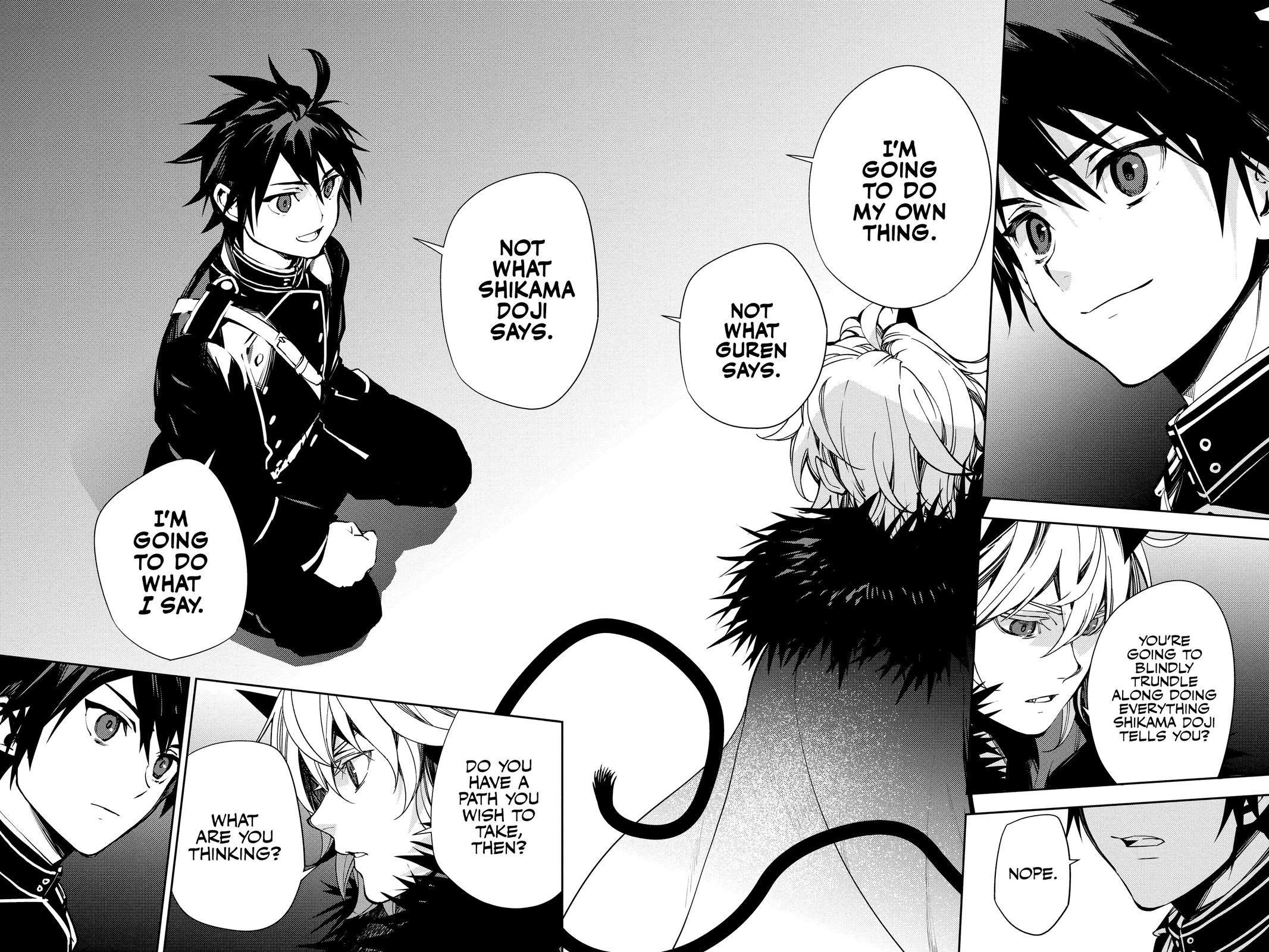 Seraph of the End - Vampire Reign Chapter 118 - Page 33