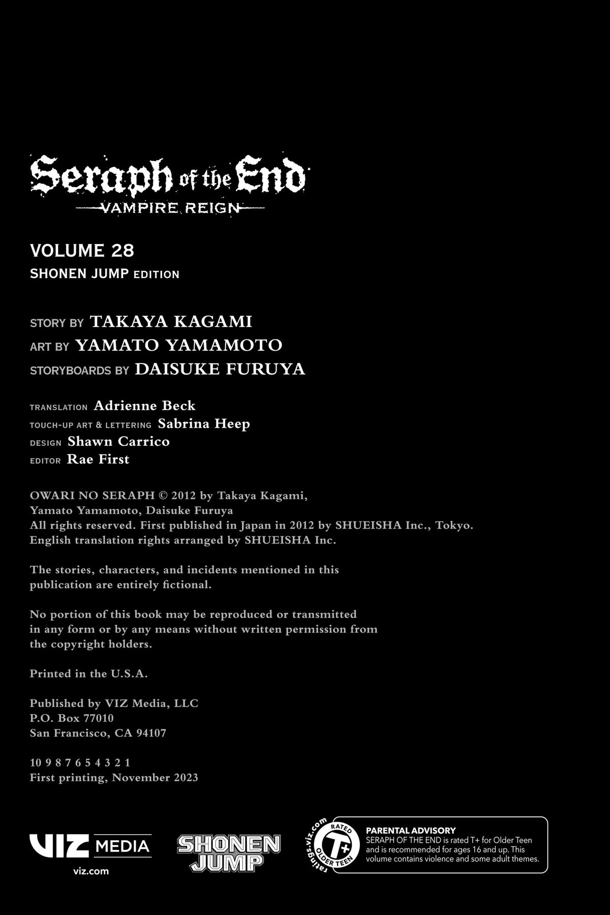 Seraph of the End - Vampire Reign Chapter 118 - Page 44