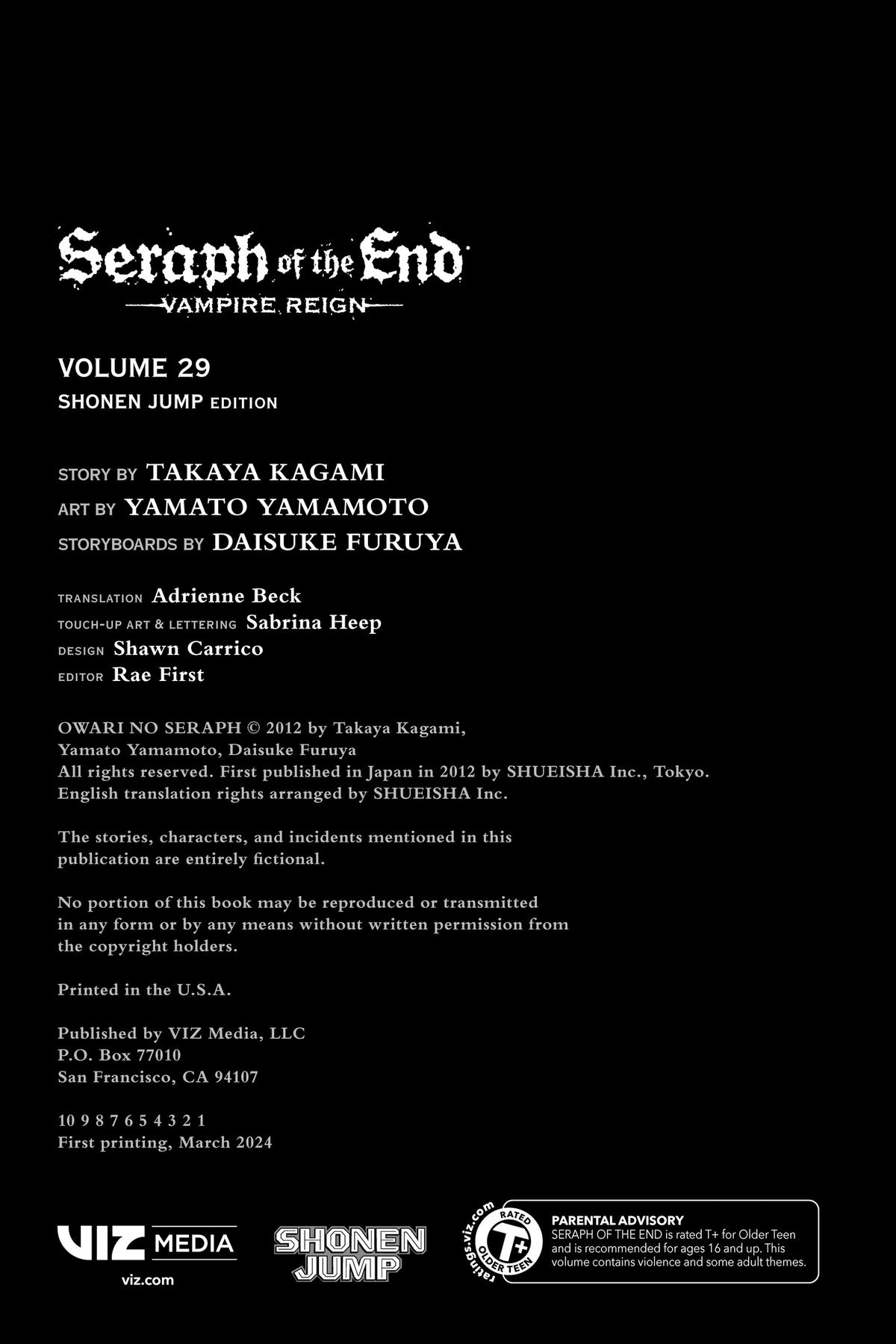 Seraph of the End - Vampire Reign Chapter 122 - Page 44