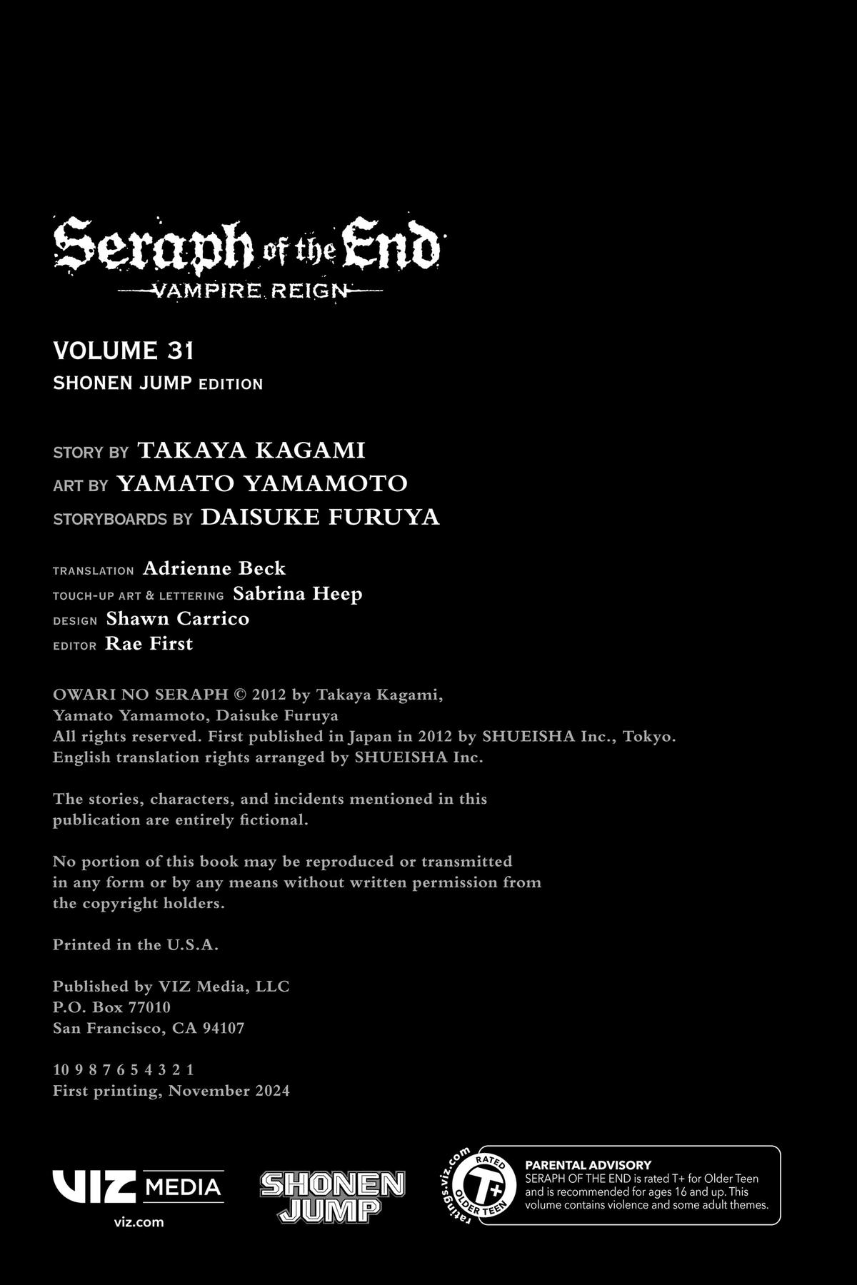 Seraph of the End - Vampire Reign Chapter 130 - Page 45