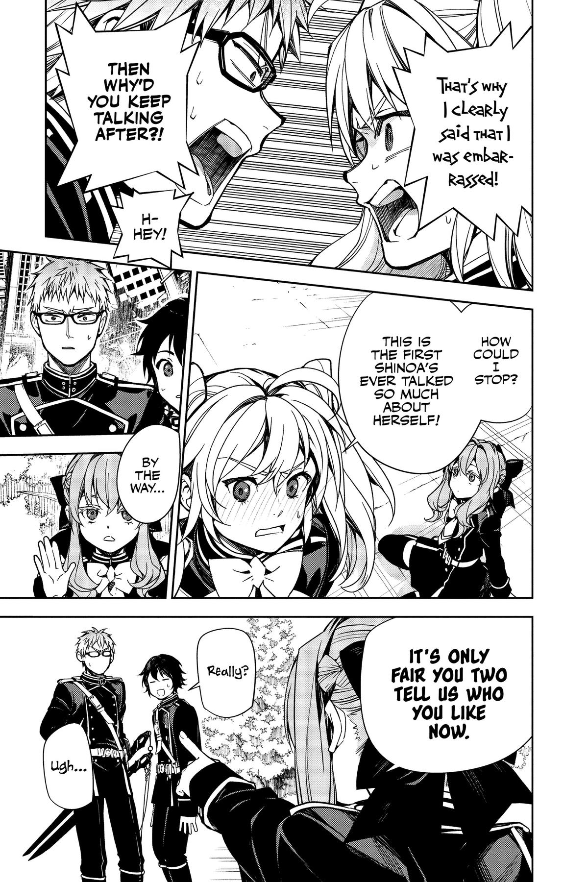 Seraph of the End - Vampire Reign Chapter 133 - Page 23