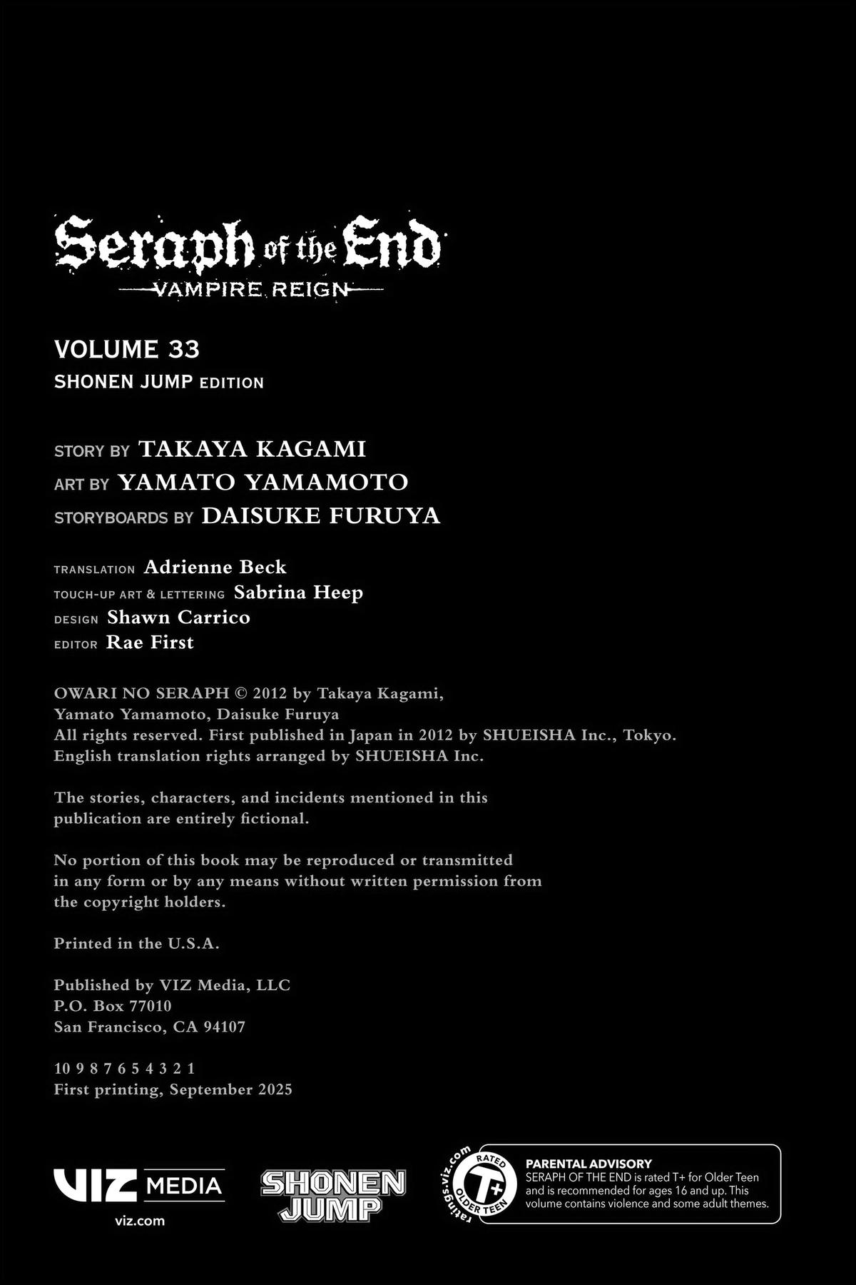 Seraph of the End - Vampire Reign Chapter 140 - Page 40