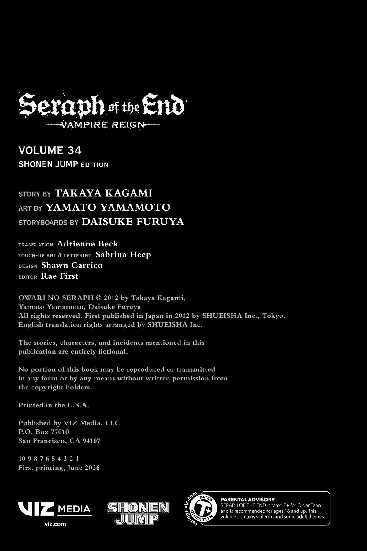 Seraph of the End - Vampire Reign Chapter 145 - Page 35