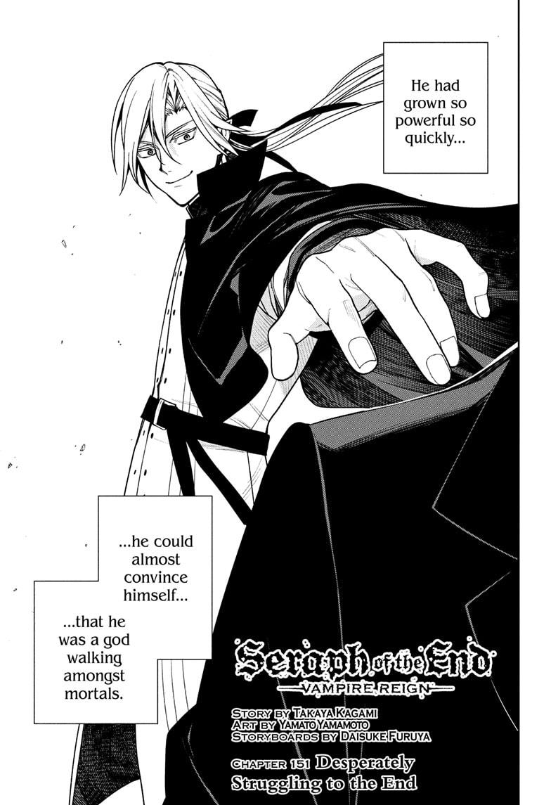 Seraph of the End - Vampire Reign Chapter 151 - Page 3