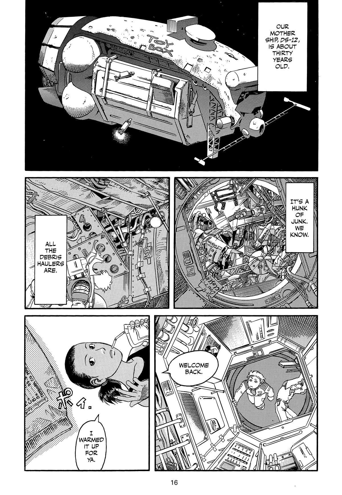 Planetes Chapter 1 - Page 16