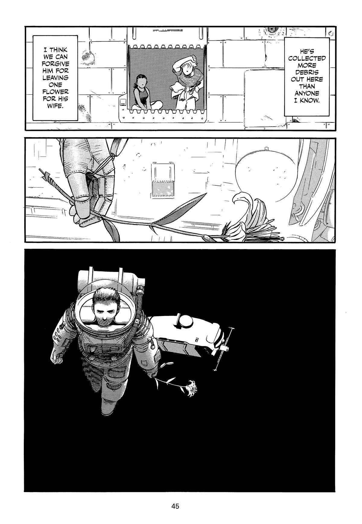 Planetes Chapter 1 - Page 45