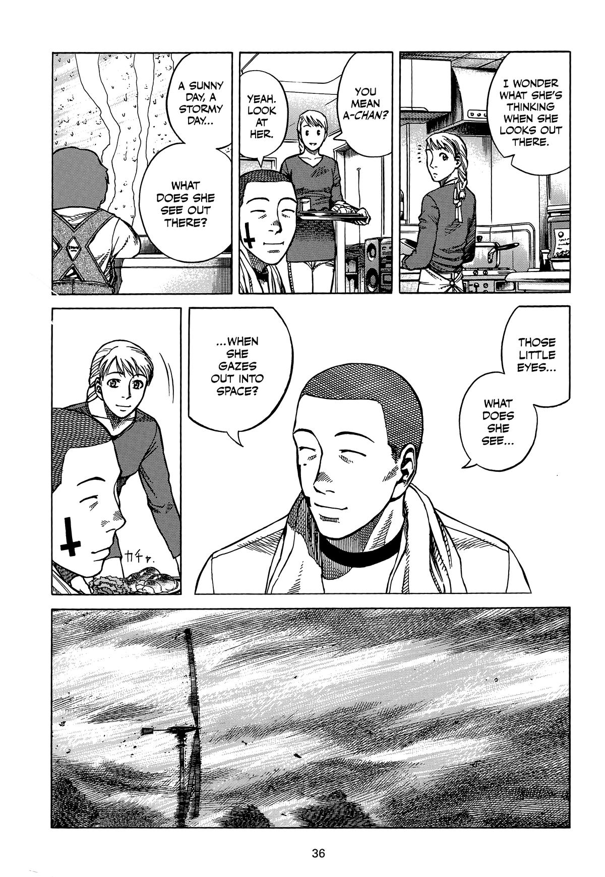 Planetes Chapter 13 - Page 36