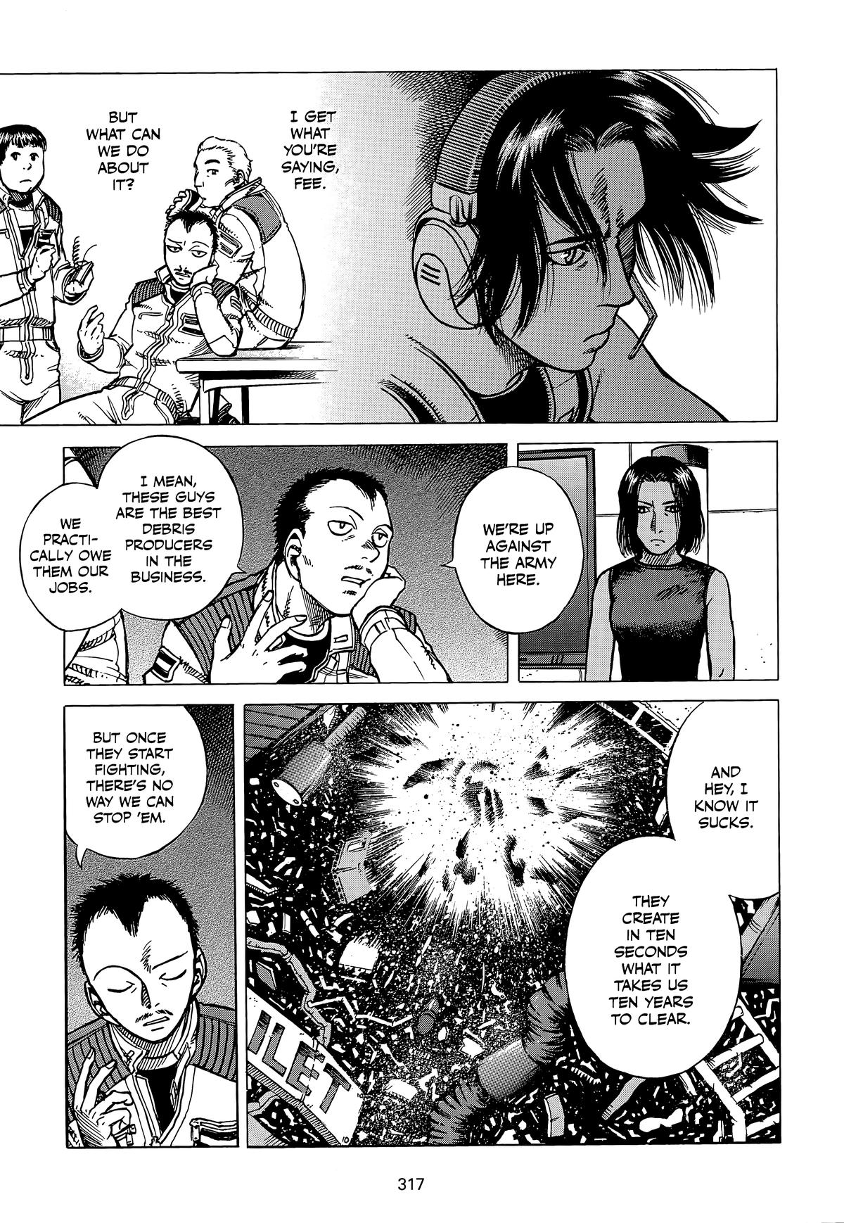 Planetes Chapter 20 - Page 55