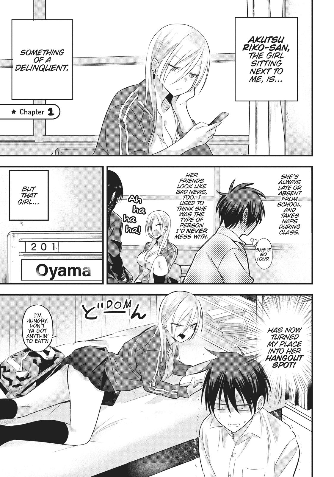 Please Go Home, Miss Akutsu! Chapter 1 - Page 4