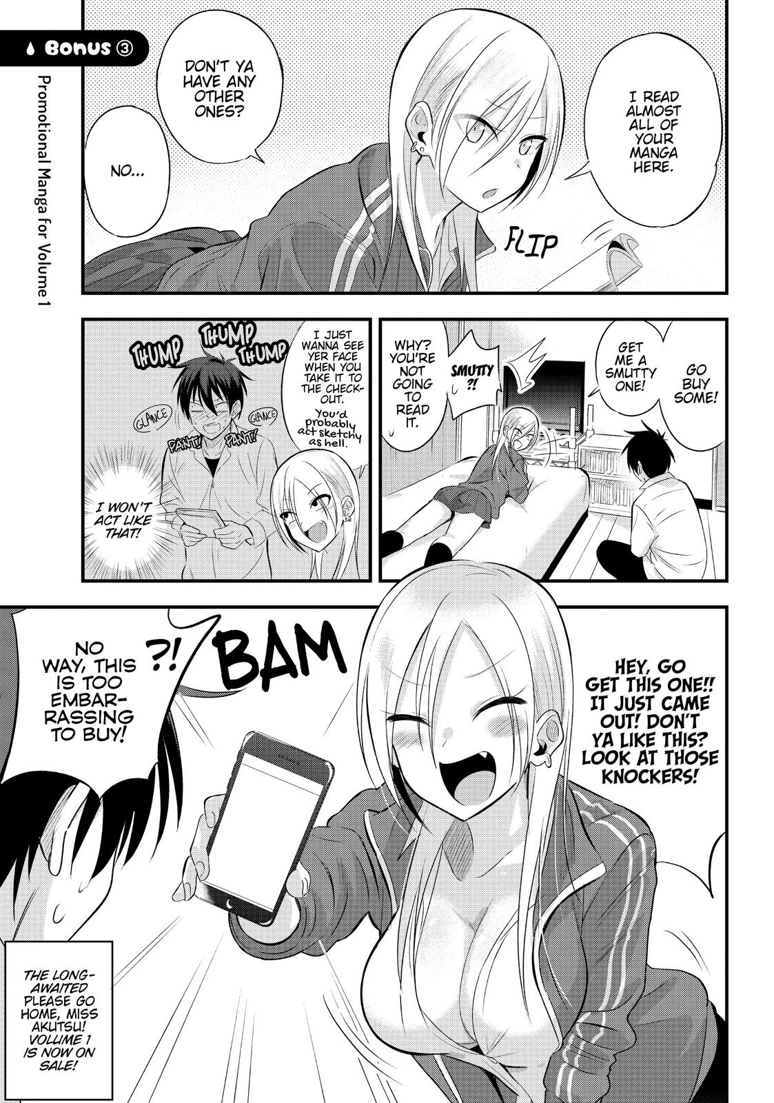 Please Go Home, Miss Akutsu! Chapter 49.5 - Page 11