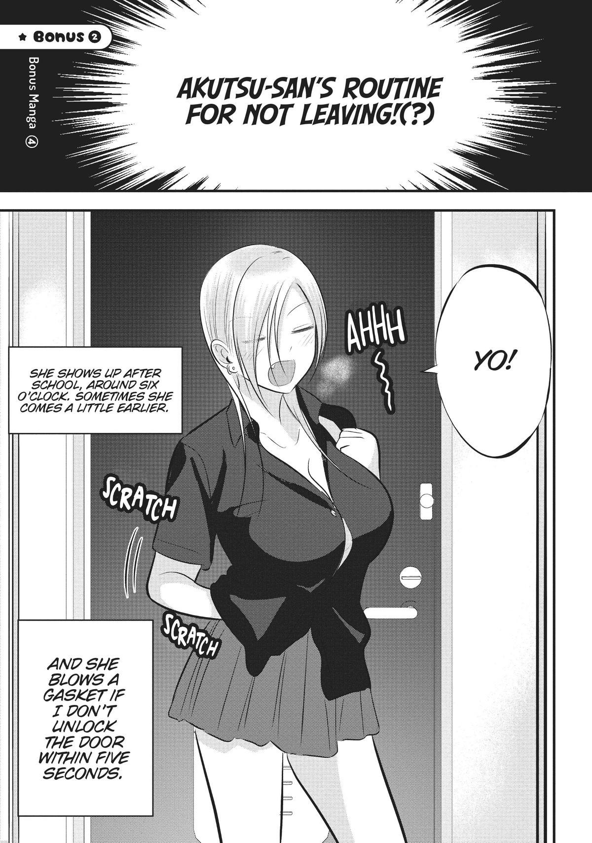 Please Go Home, Miss Akutsu! Chapter 69.5 - Page 5