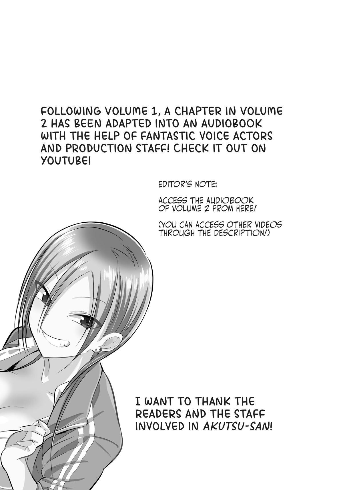 Please Go Home, Miss Akutsu! Chapter 69.5 - Page 13