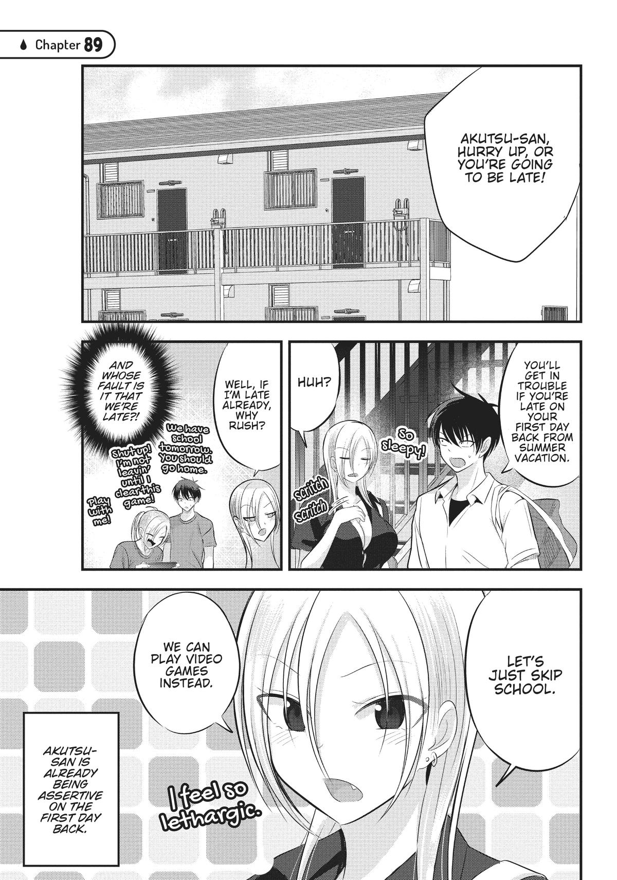 Please Go Home, Miss Akutsu! Chapter 89 - Page 4