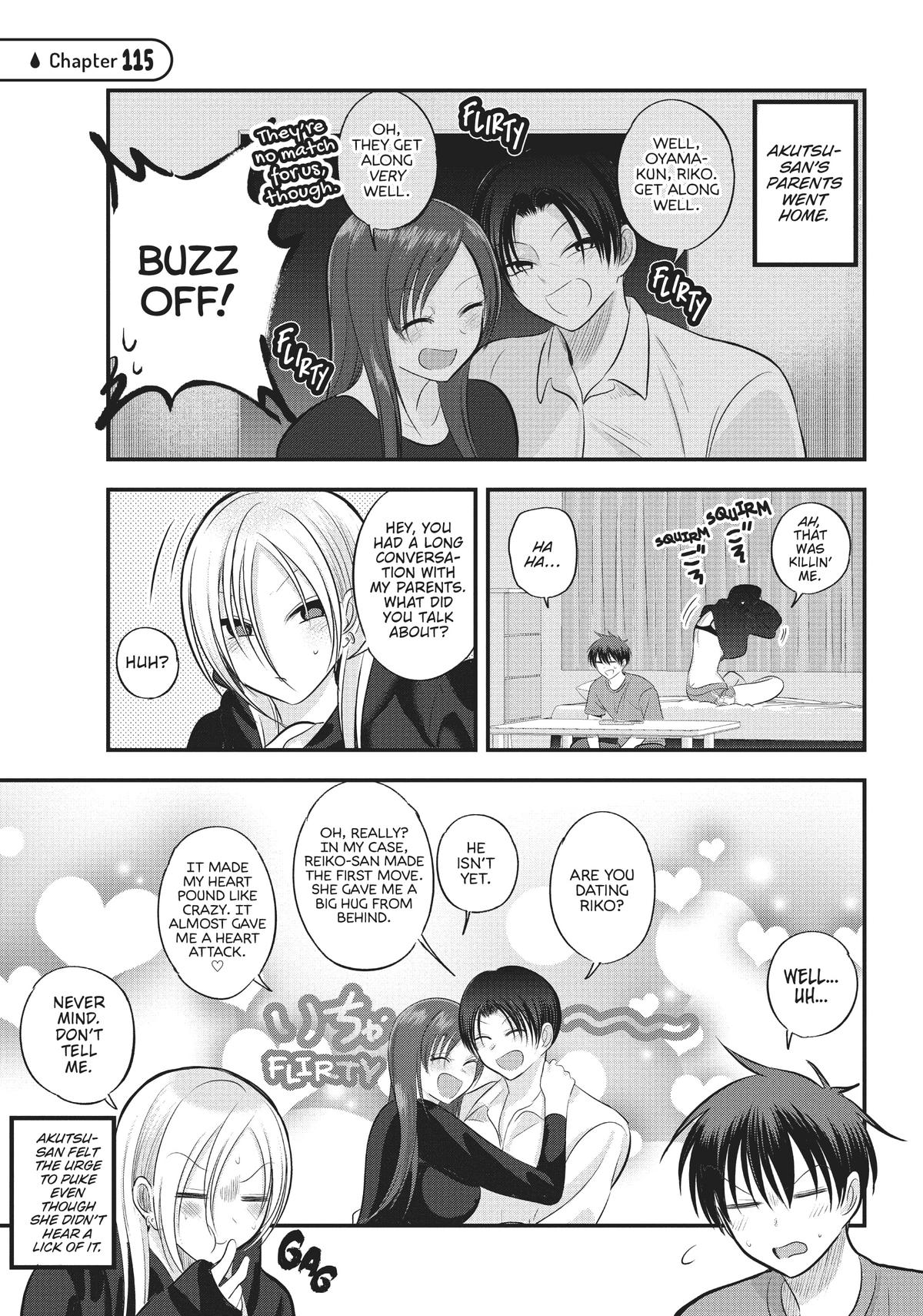 Please Go Home, Miss Akutsu! Chapter 115 - Page 1