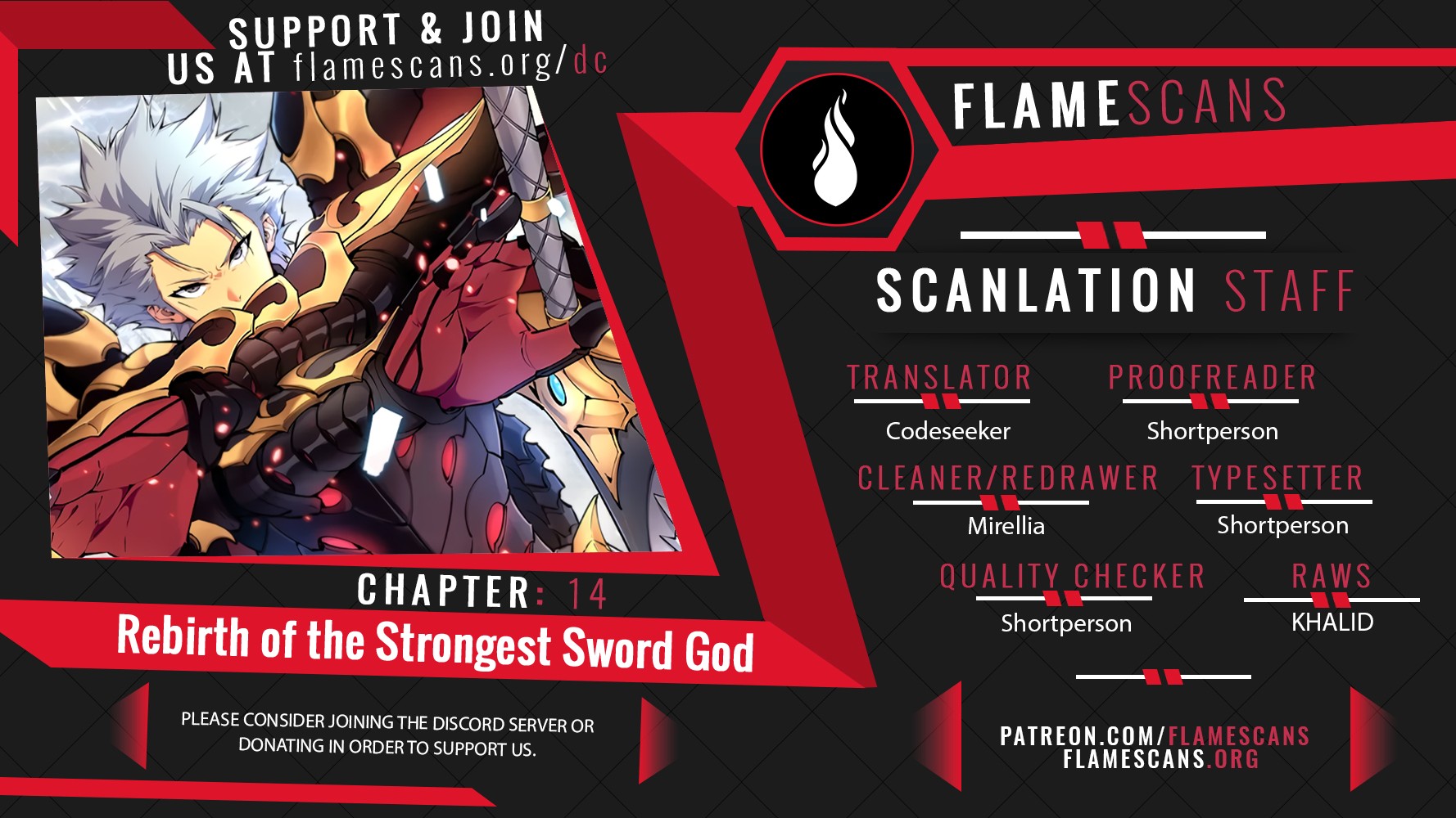Rebirth of the Strongest Sword God Chapter 14 - Page 1