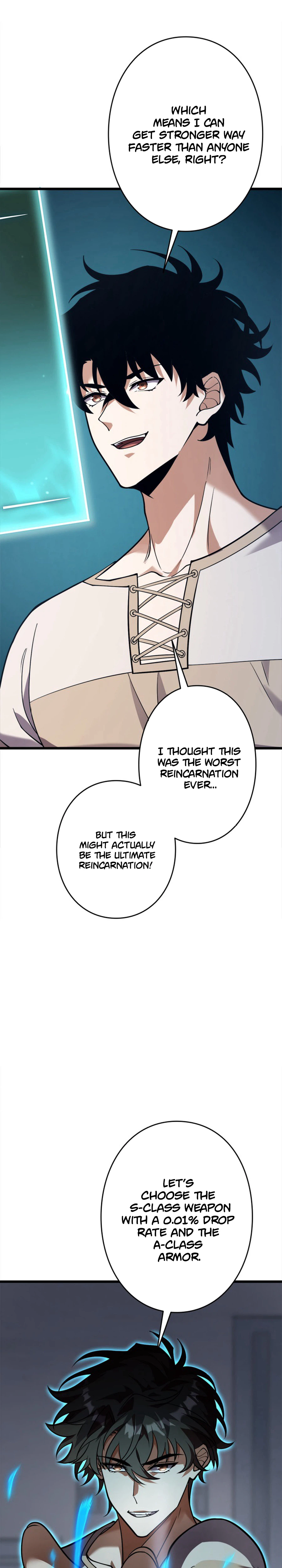Reincarnated as the Weakest Warrior with the Power to Choose Any Reward Chapter 1 - Page 23