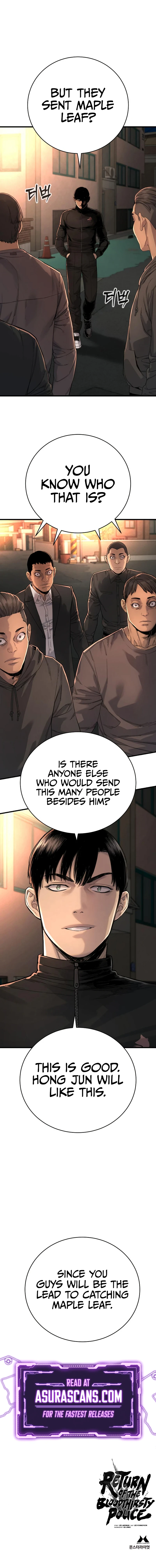 Return of the Bloodthirsty Police Chapter 34 - Page 12