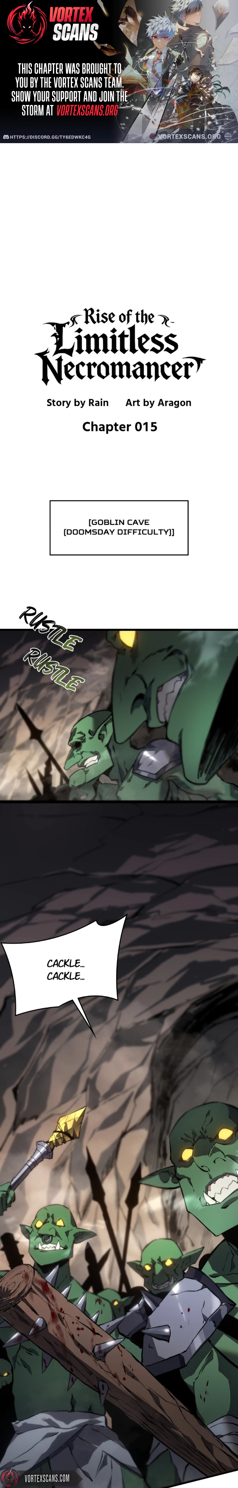 Rise Of The Limitless Necromancer Chapter 15 - Page 1