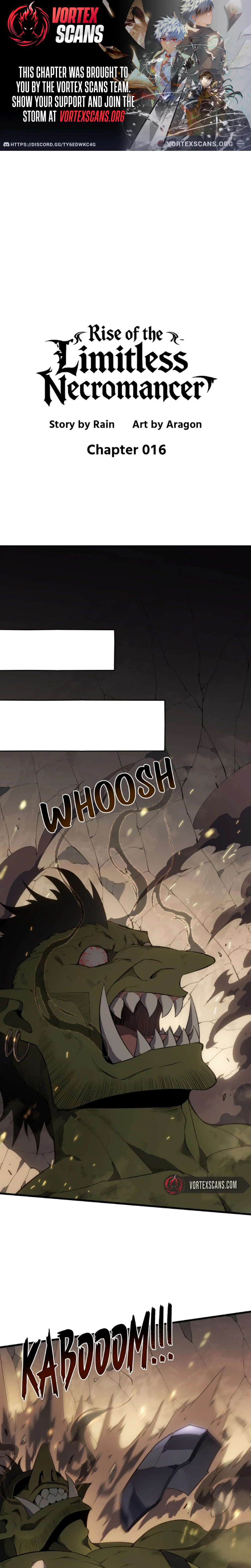 Rise Of The Limitless Necromancer Chapter 16 - Page 1