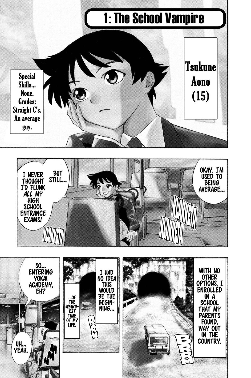 Rosario + Vampire Chapter 1 - Page 6