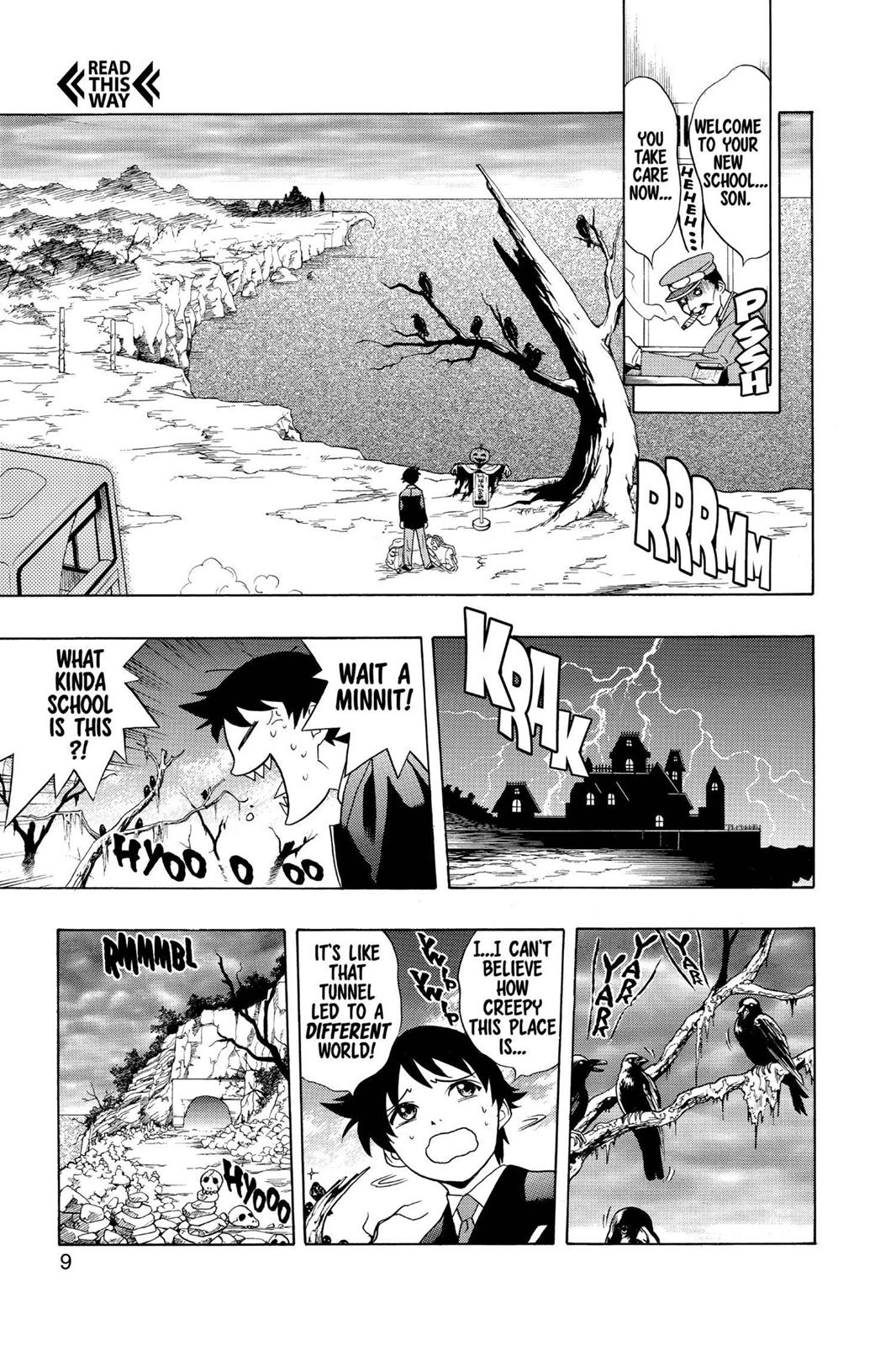 Rosario + Vampire Chapter 1 - Page 9