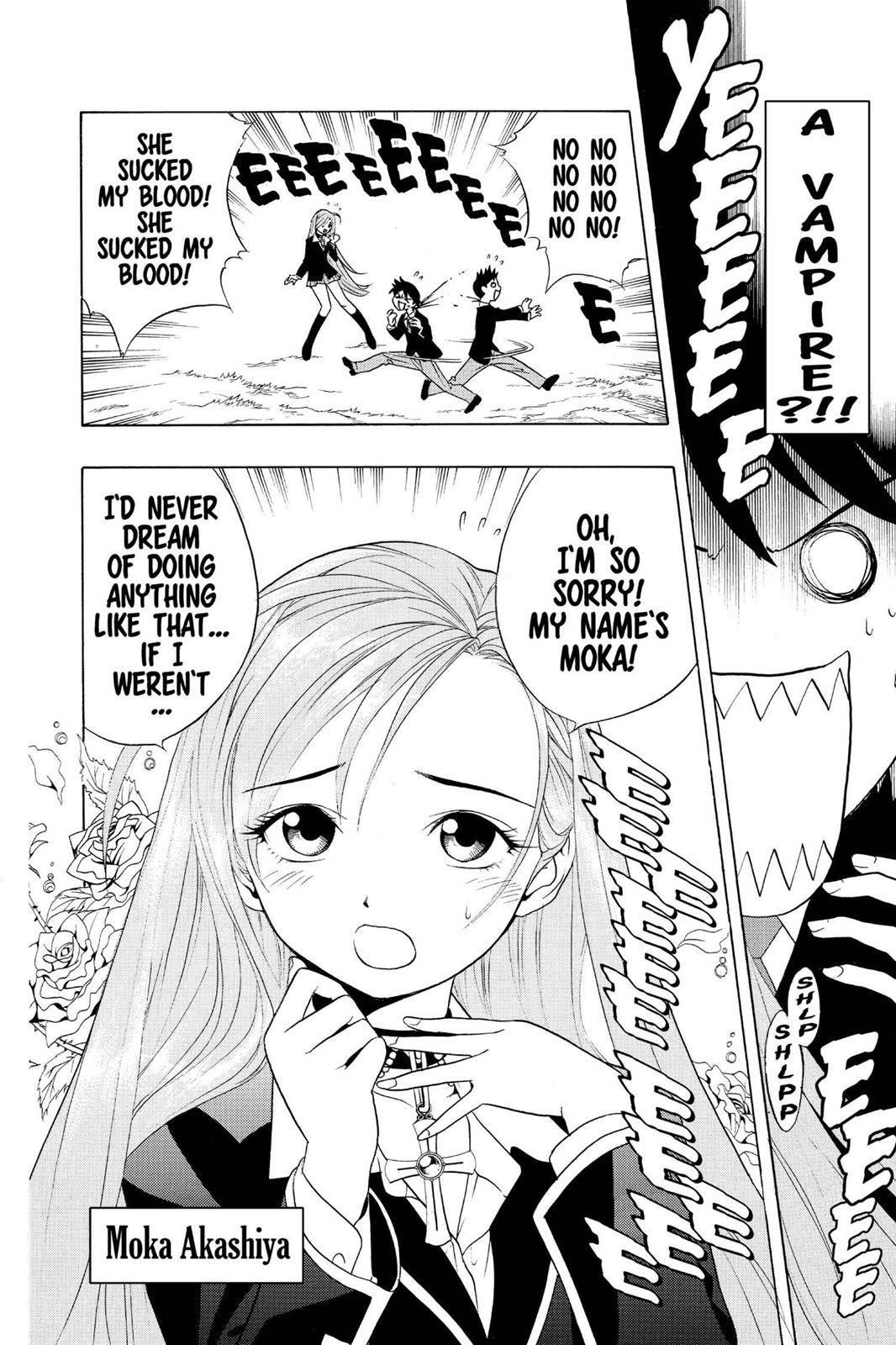 Rosario + Vampire Chapter 1 - Page 14