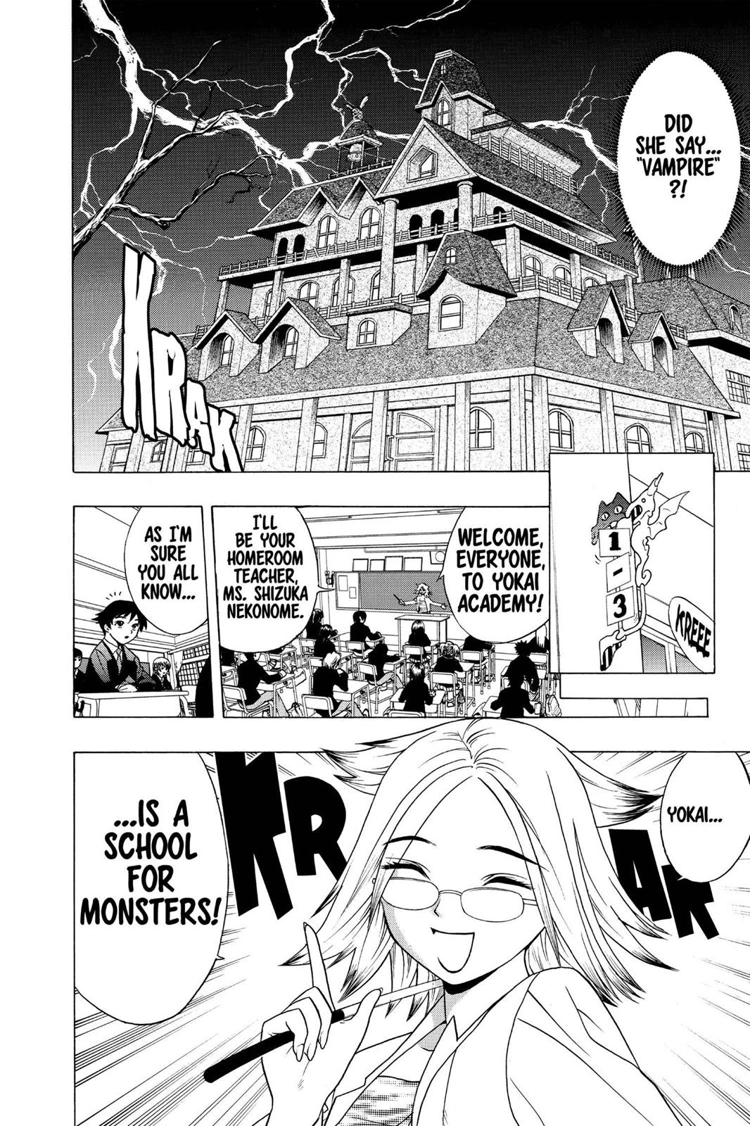 Rosario + Vampire Chapter 1 - Page 16