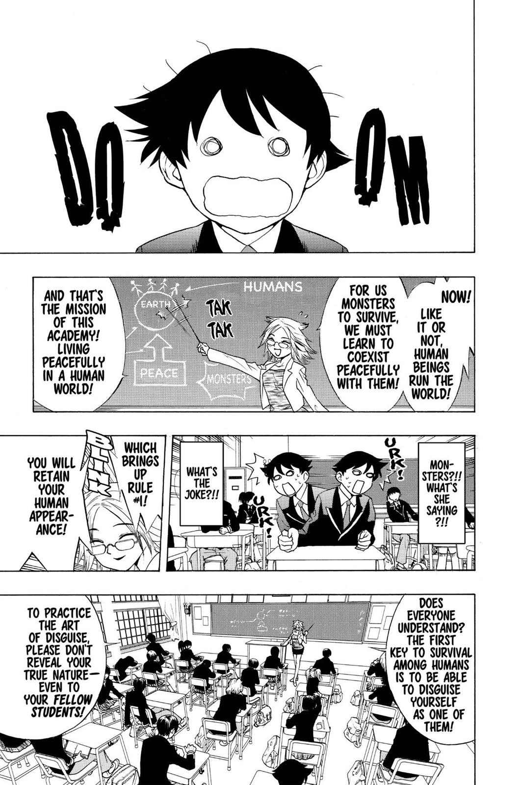 Rosario + Vampire Chapter 1 - Page 17