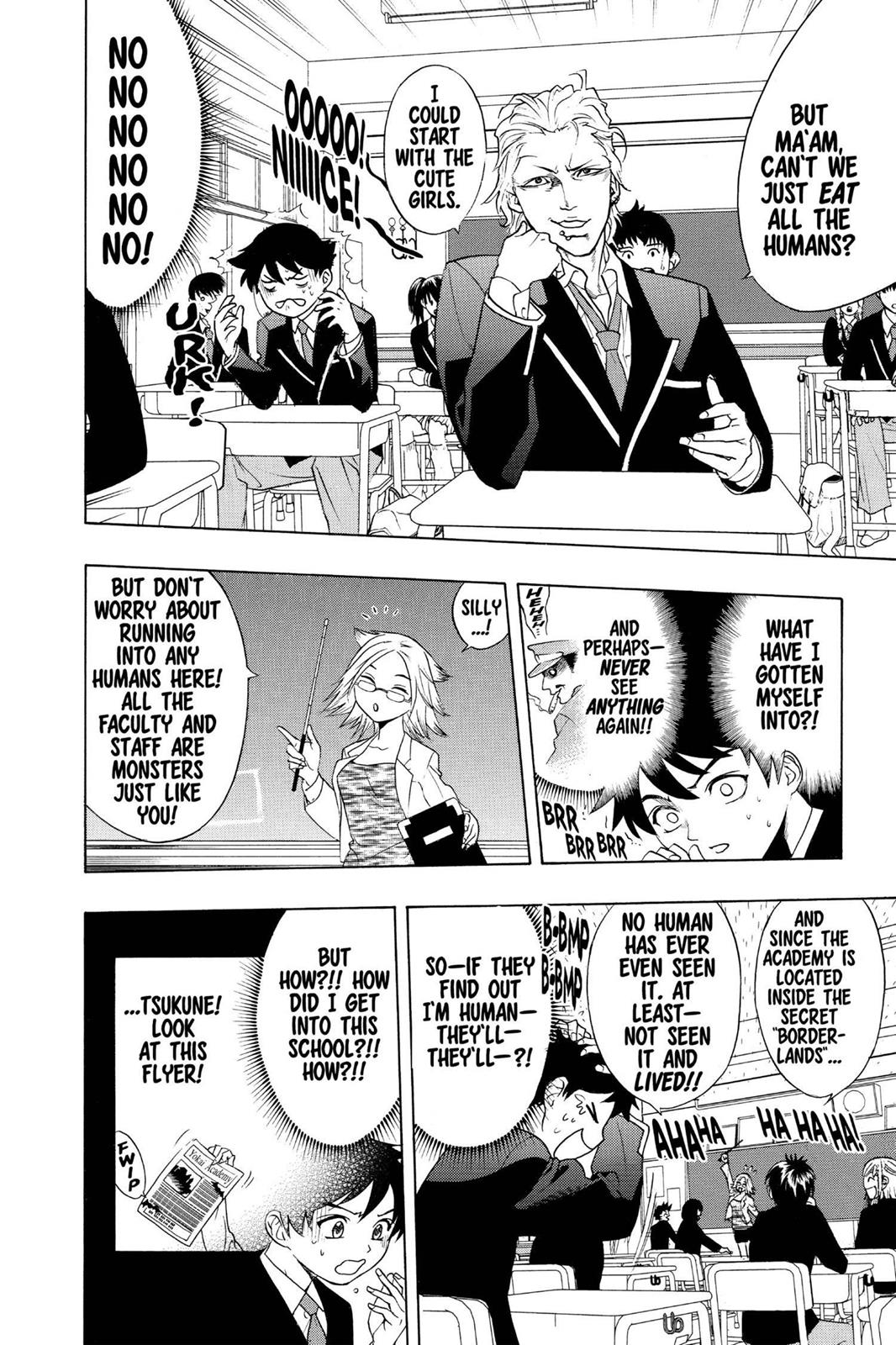 Rosario + Vampire Chapter 1 - Page 18