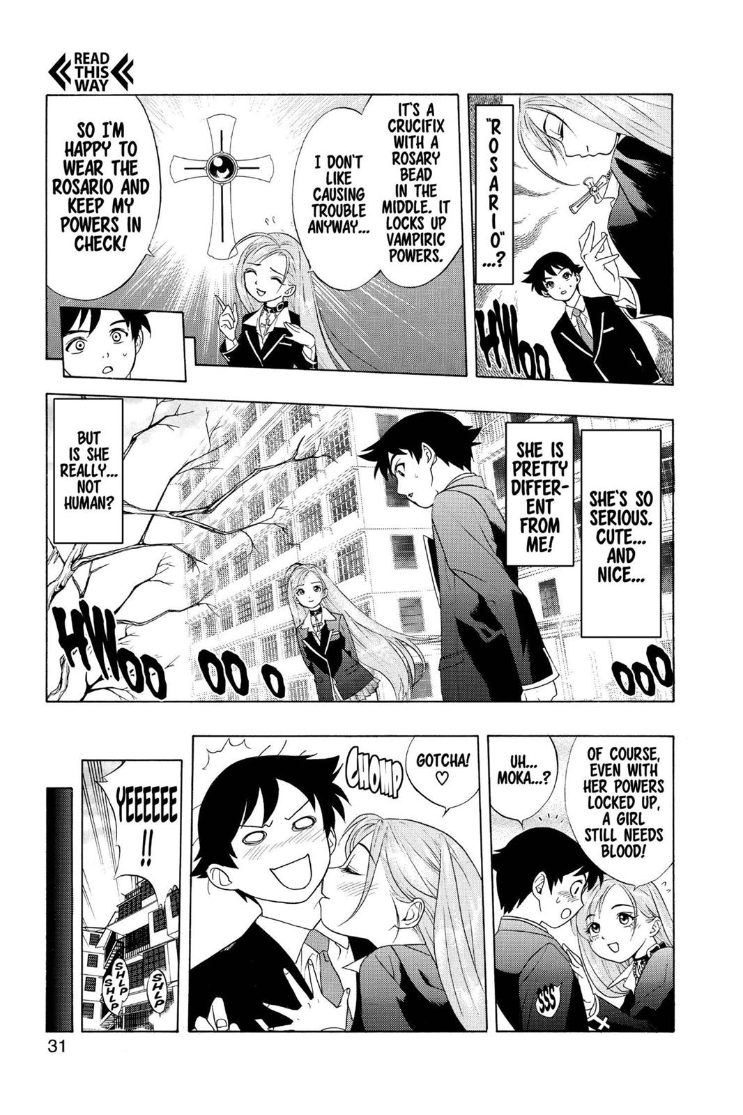 Rosario + Vampire Chapter 1 - Page 31