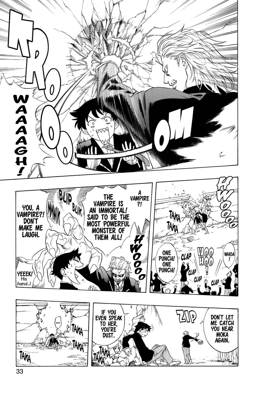 Rosario + Vampire Chapter 1 - Page 33