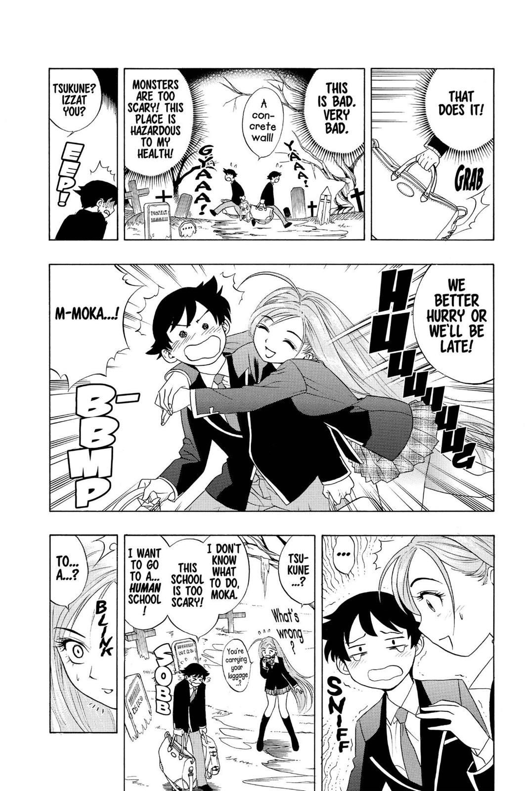 Rosario + Vampire Chapter 1 - Page 34