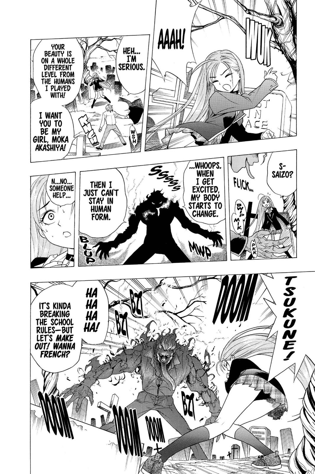 Rosario + Vampire Chapter 1 - Page 40
