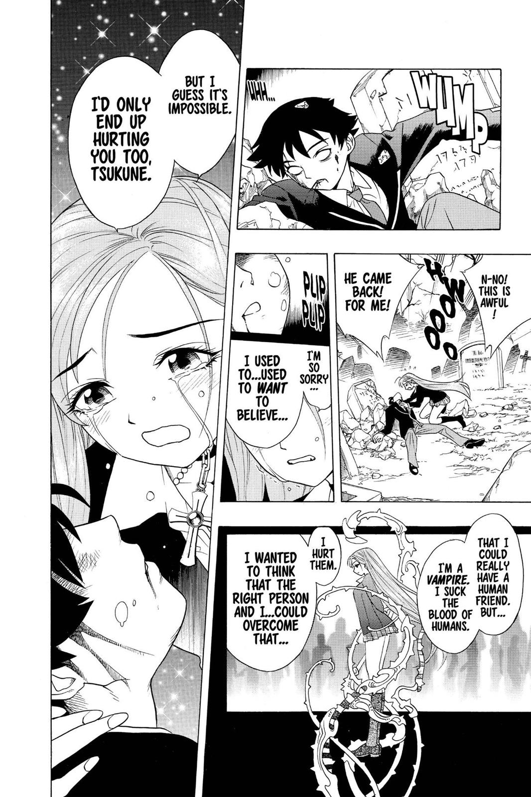 Rosario + Vampire Chapter 1 - Page 44