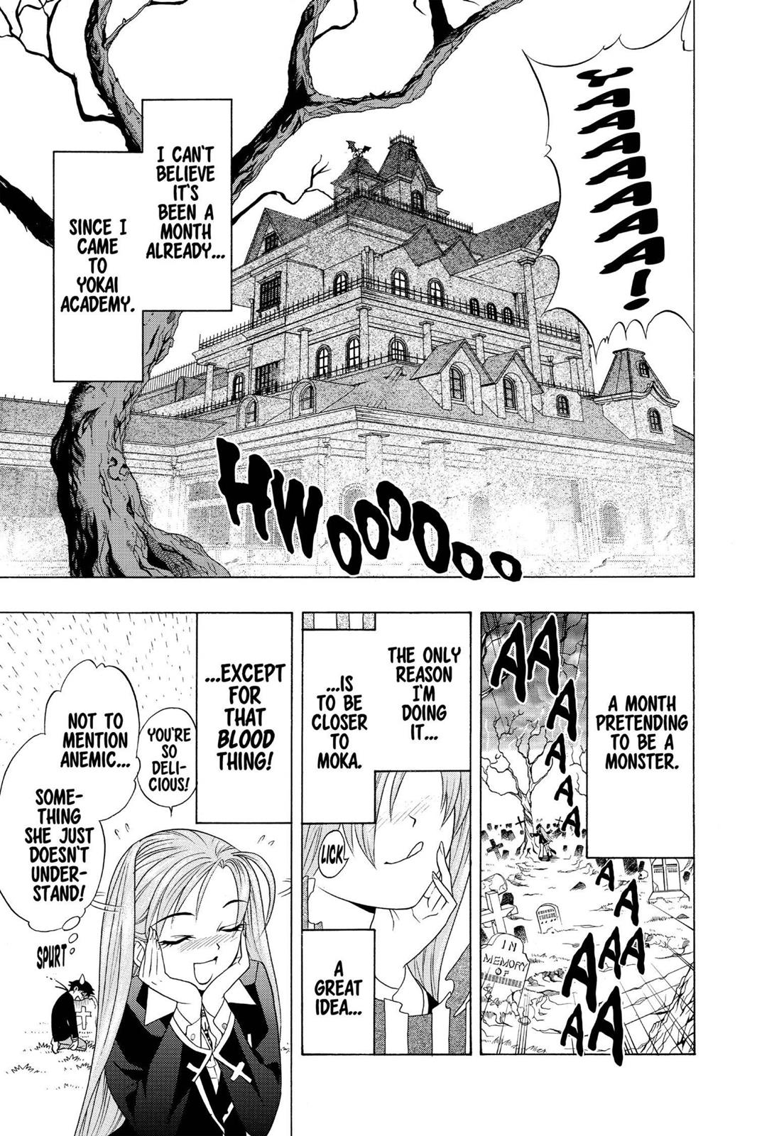Rosario + Vampire Chapter 3 - Page 3
