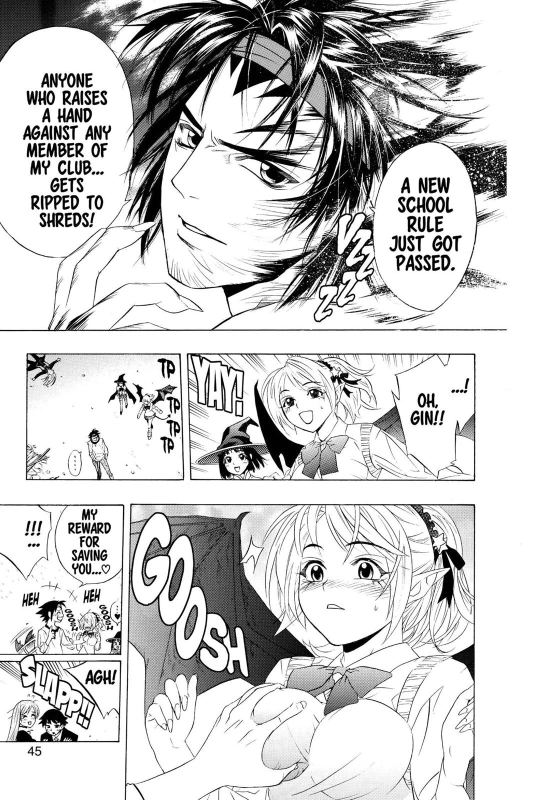 Rosario + Vampire Chapter 9 - Page 45