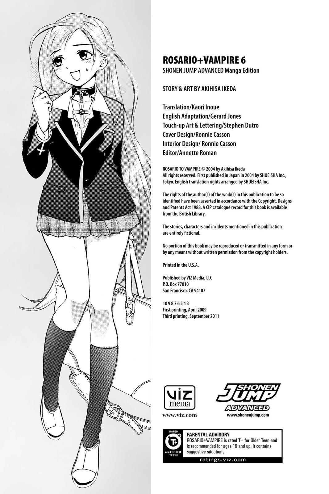 Rosario + Vampire Chapter 21 - Page 3