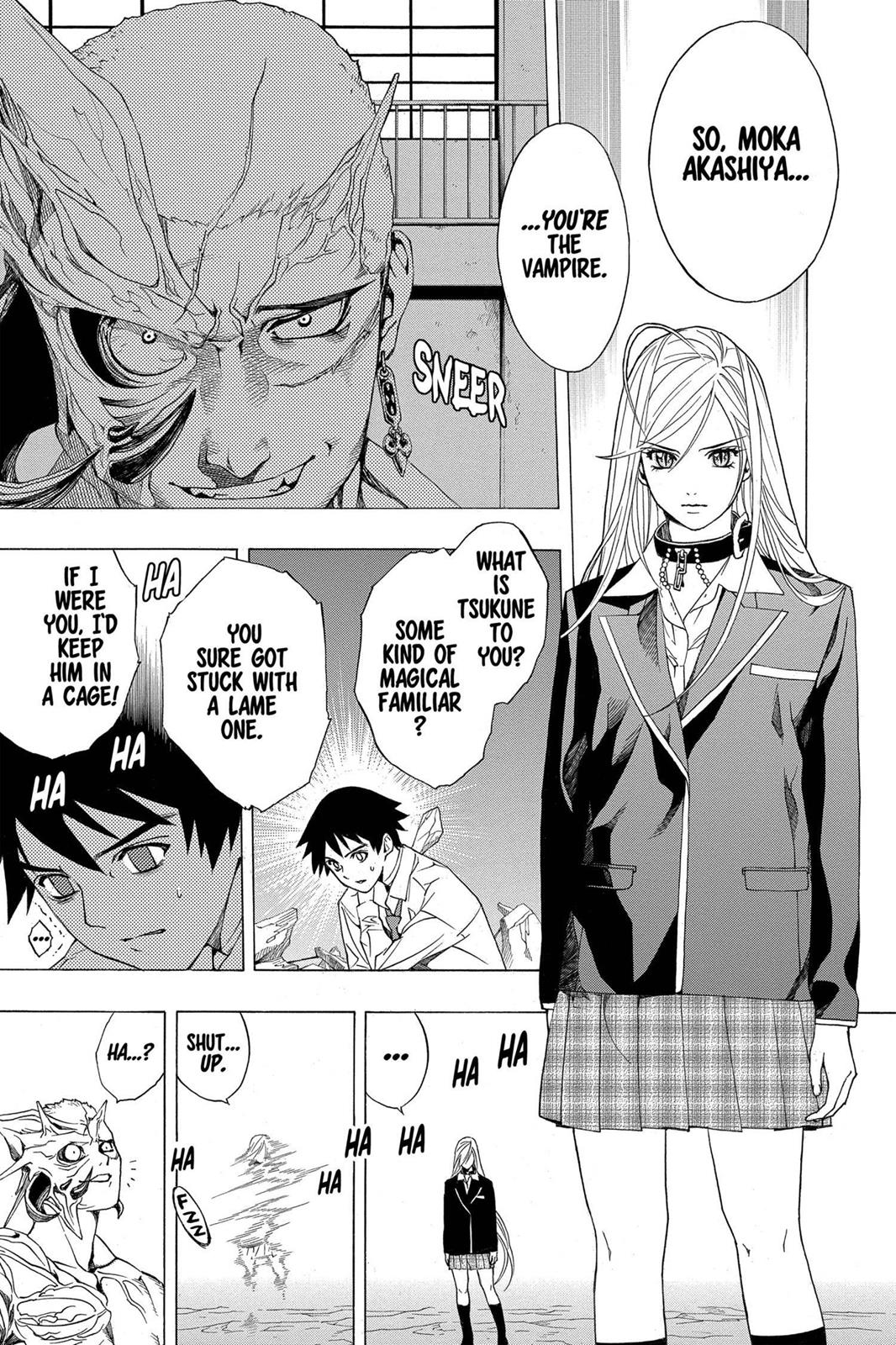 Rosario + Vampire Chapter 22 - Page 18