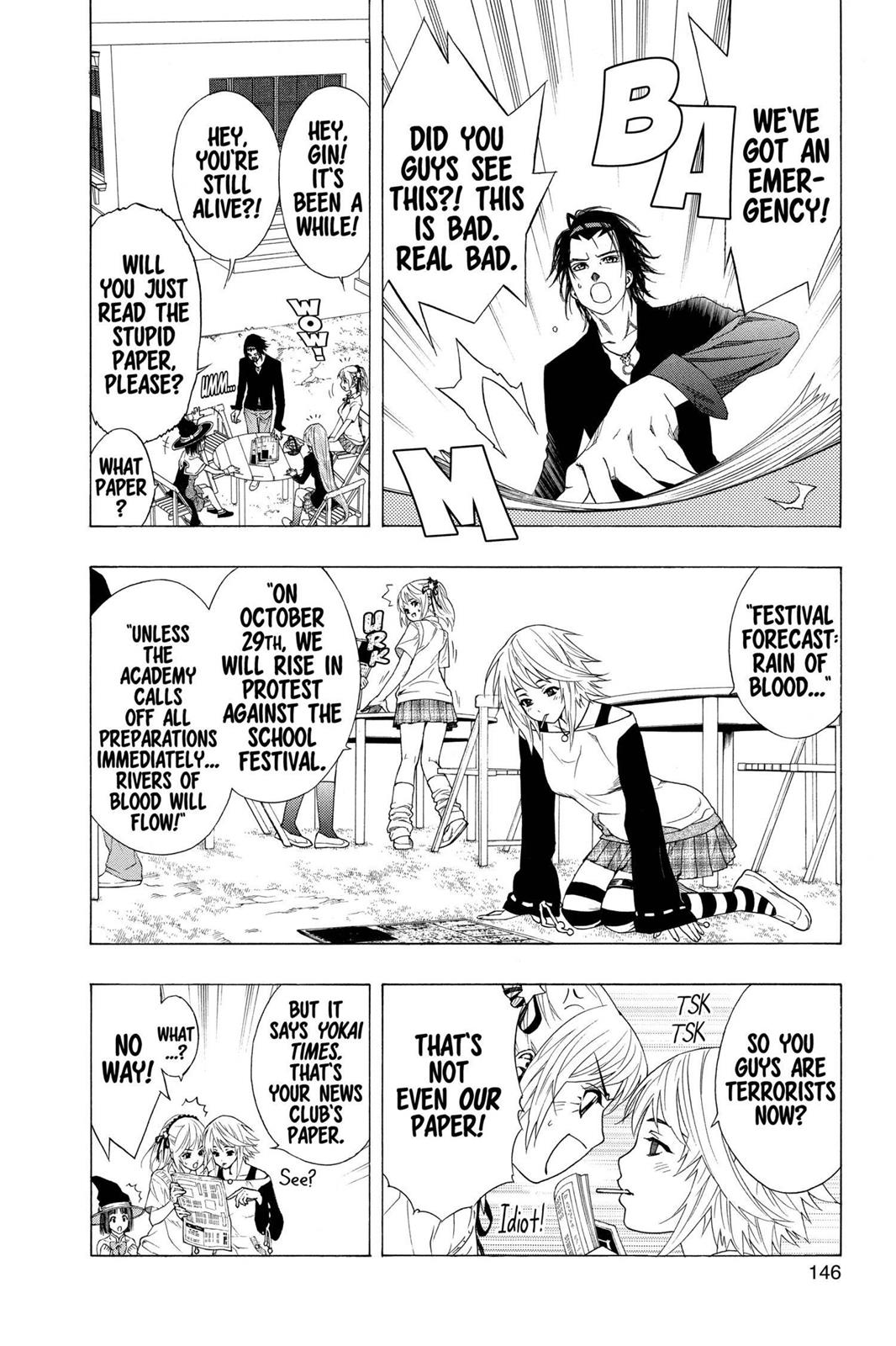 Rosario + Vampire Chapter 28 - Page 8