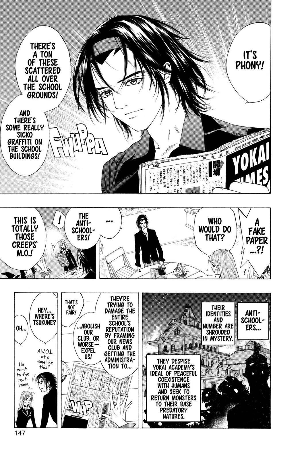 Rosario + Vampire Chapter 28 - Page 9