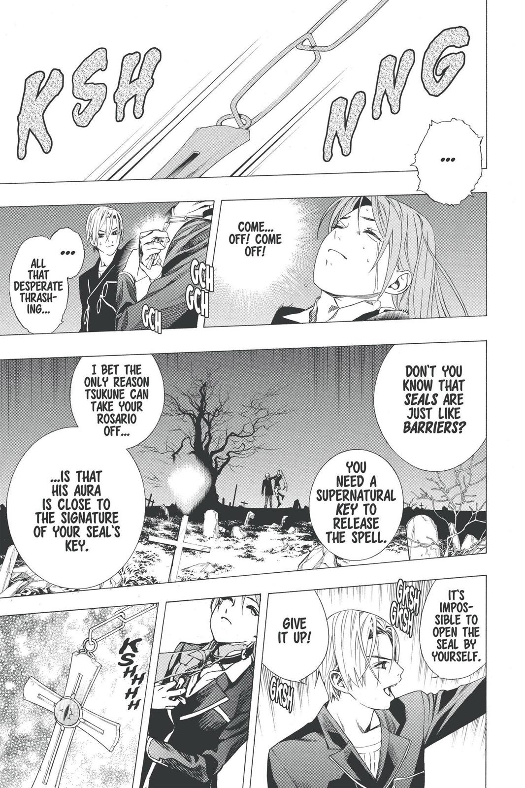 Rosario + Vampire Chapter 32 - Page 35