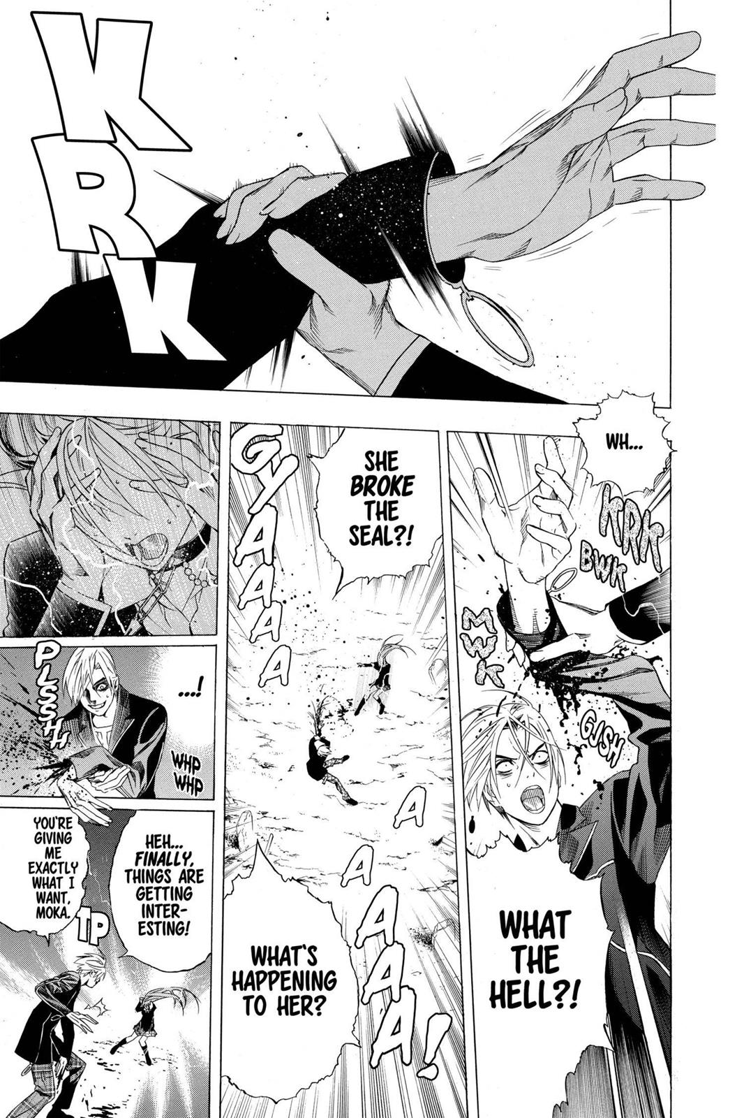 Rosario + Vampire Chapter 32 - Page 39
