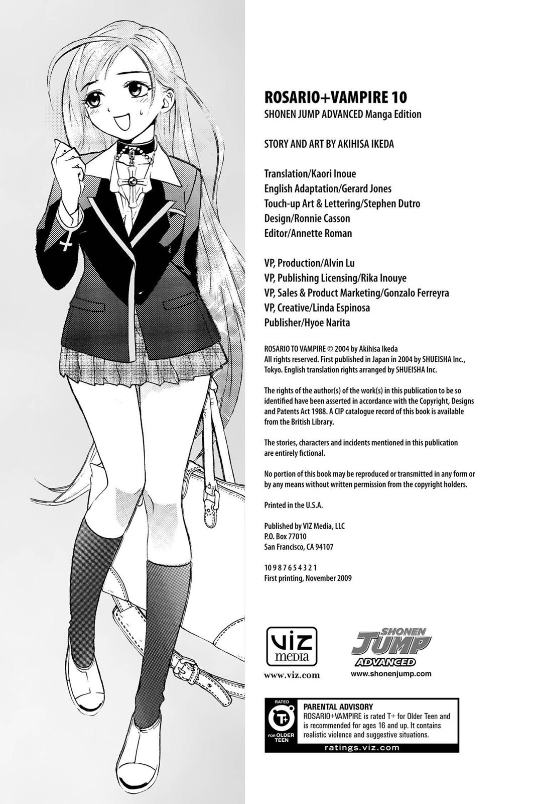 Rosario + Vampire Chapter 37 - Page 3